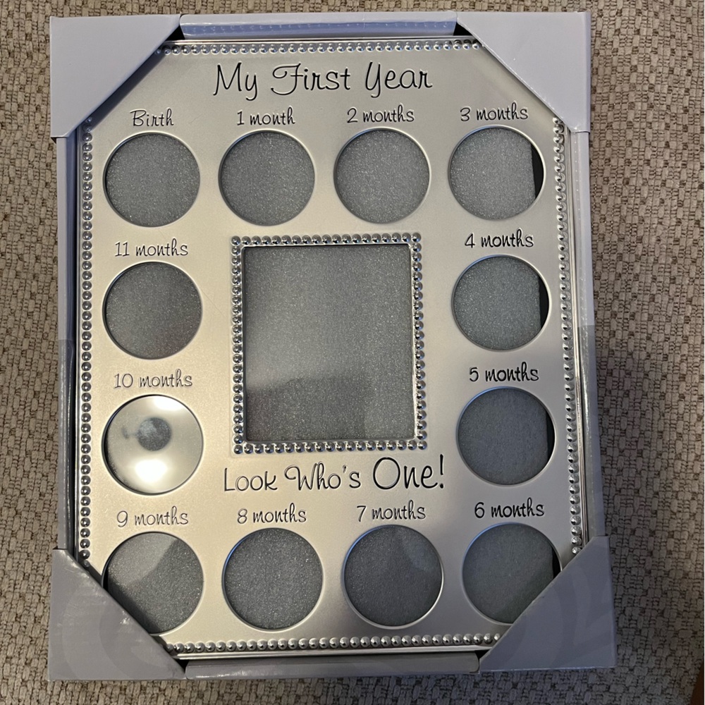 My First Year photo frame